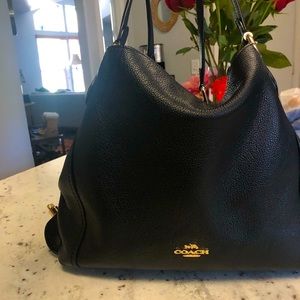 Gently-used coach purse.